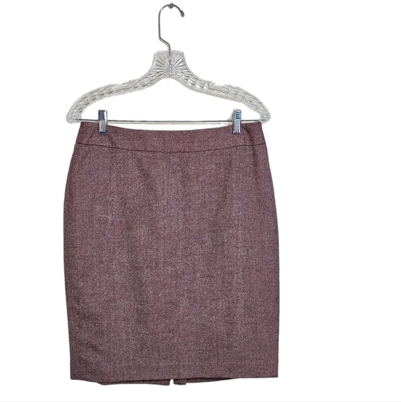 Brooks Brothers Ing Loro Piana wool & cashmere multicolor pencil skirt size 10 P - Picture 1 of 8